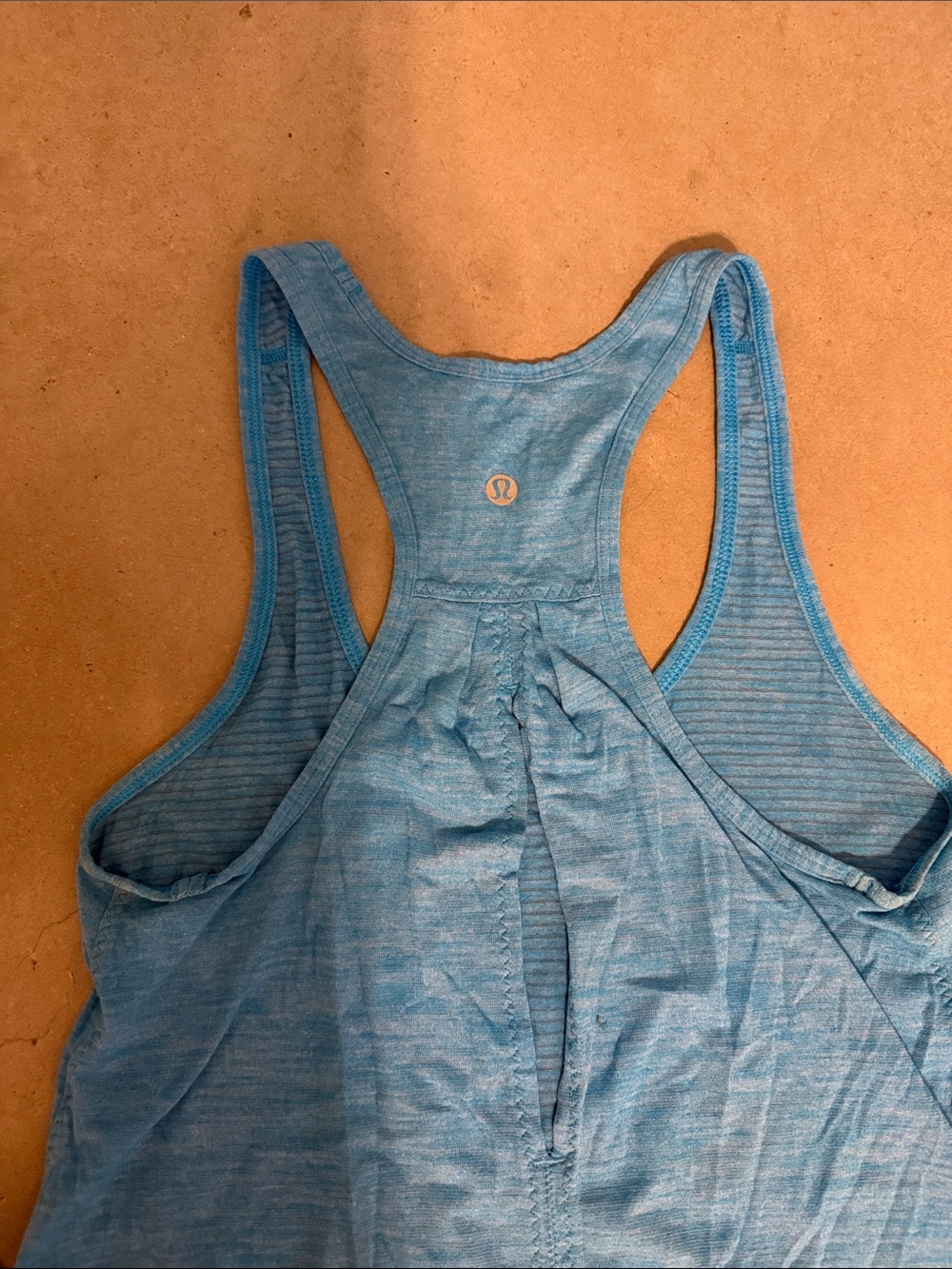 Lululemon Blue Racerback Tank - Picture 3 of 3